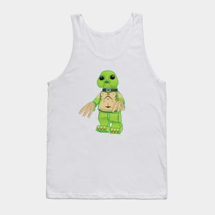 Lego Doctor Who Slitheen Tank Top